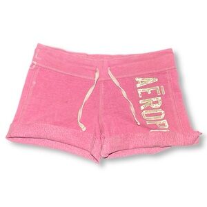 Y2K Vintage Aeropostale Pink Drawstring Shorts